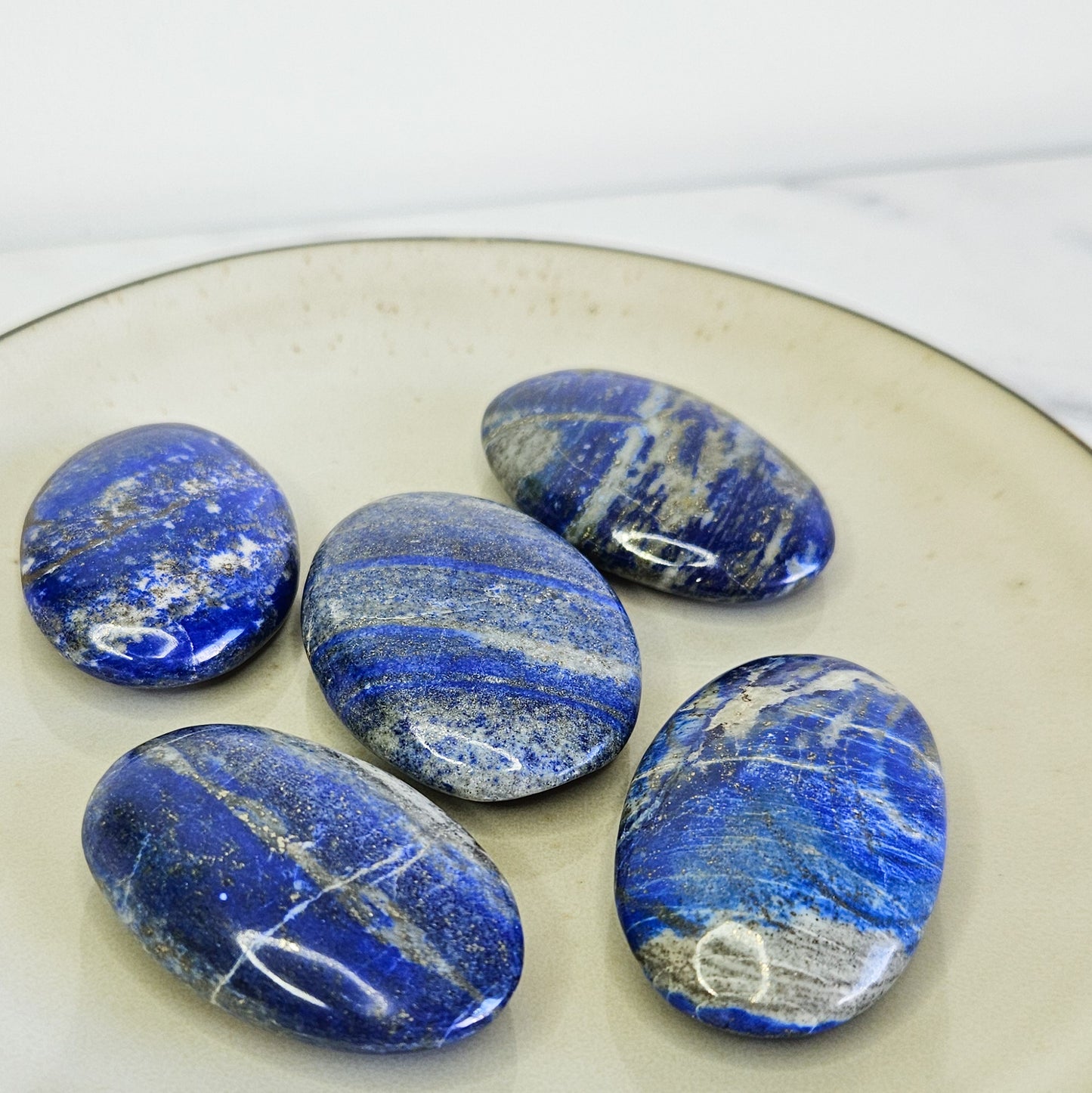 Lapis Lazuli  Palm Stones