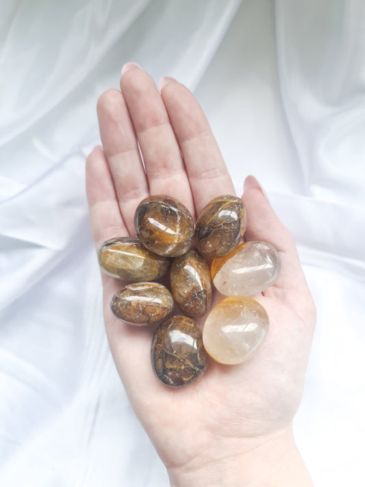 Golden Healer Tumbled Stones