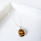 Tigers Eye Crystal Necklace Pendant