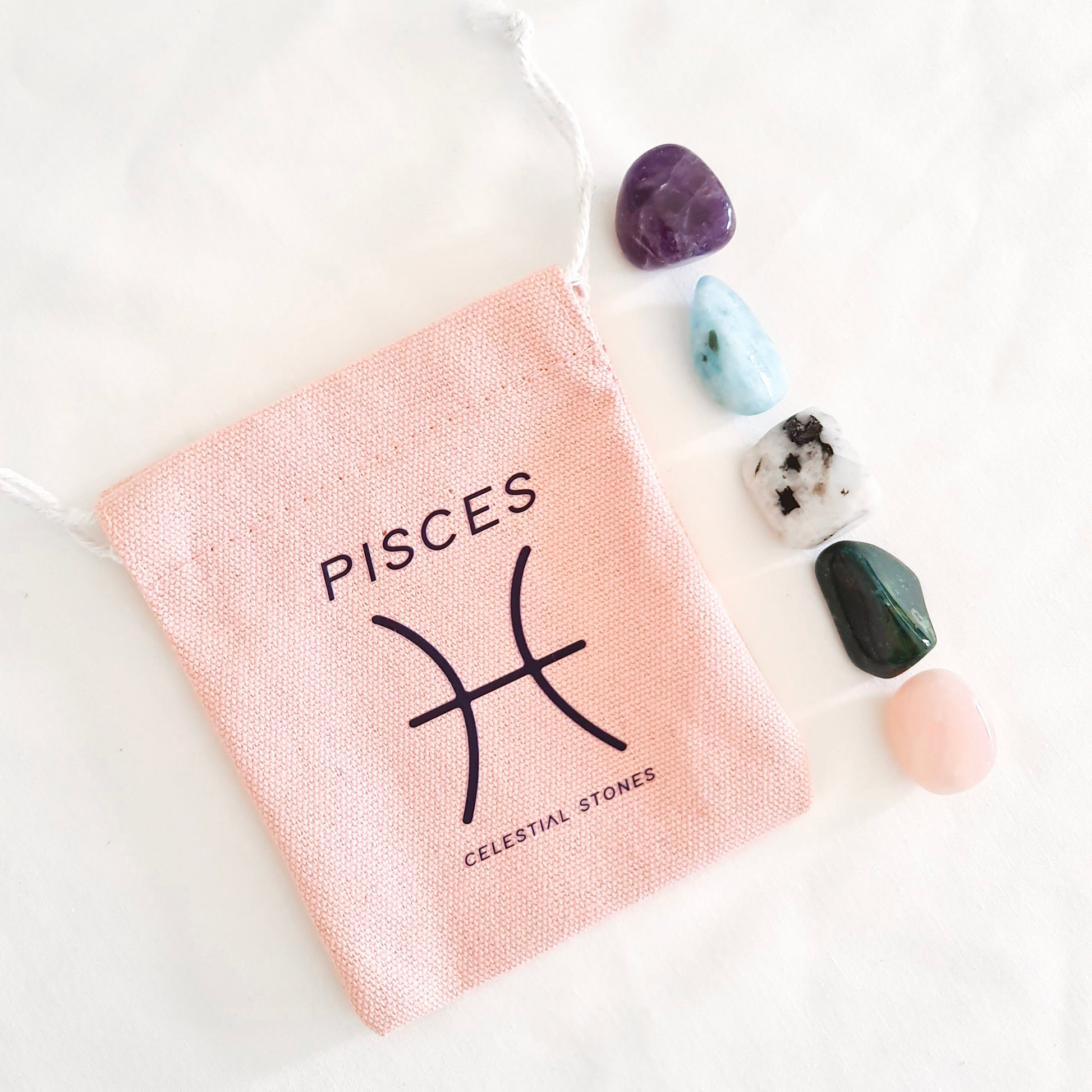 I Am Pisces - Zodiac Crystal Kit - Celestial Stones