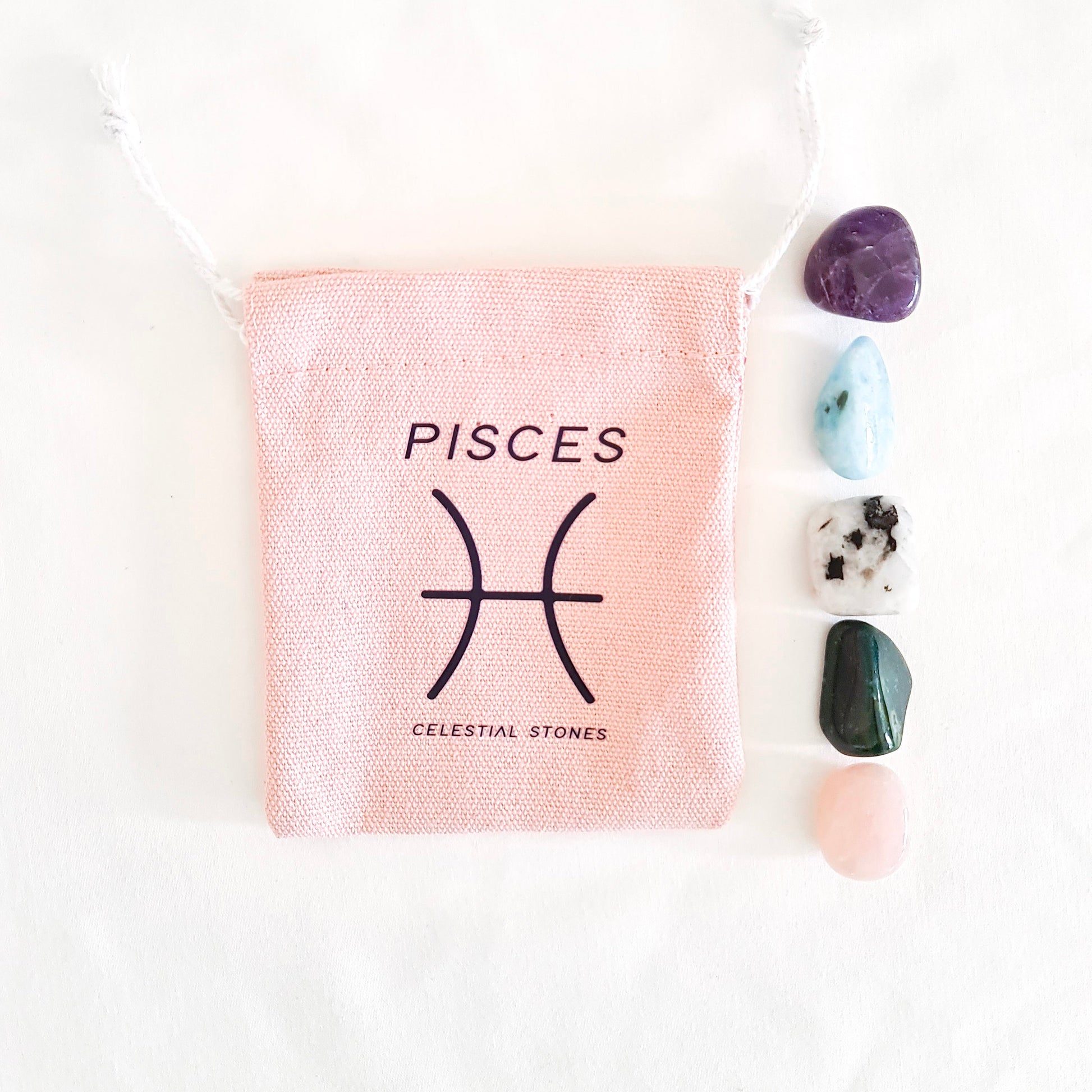 I Am Pisces - Zodiac Crystal Kit - Celestial Stones