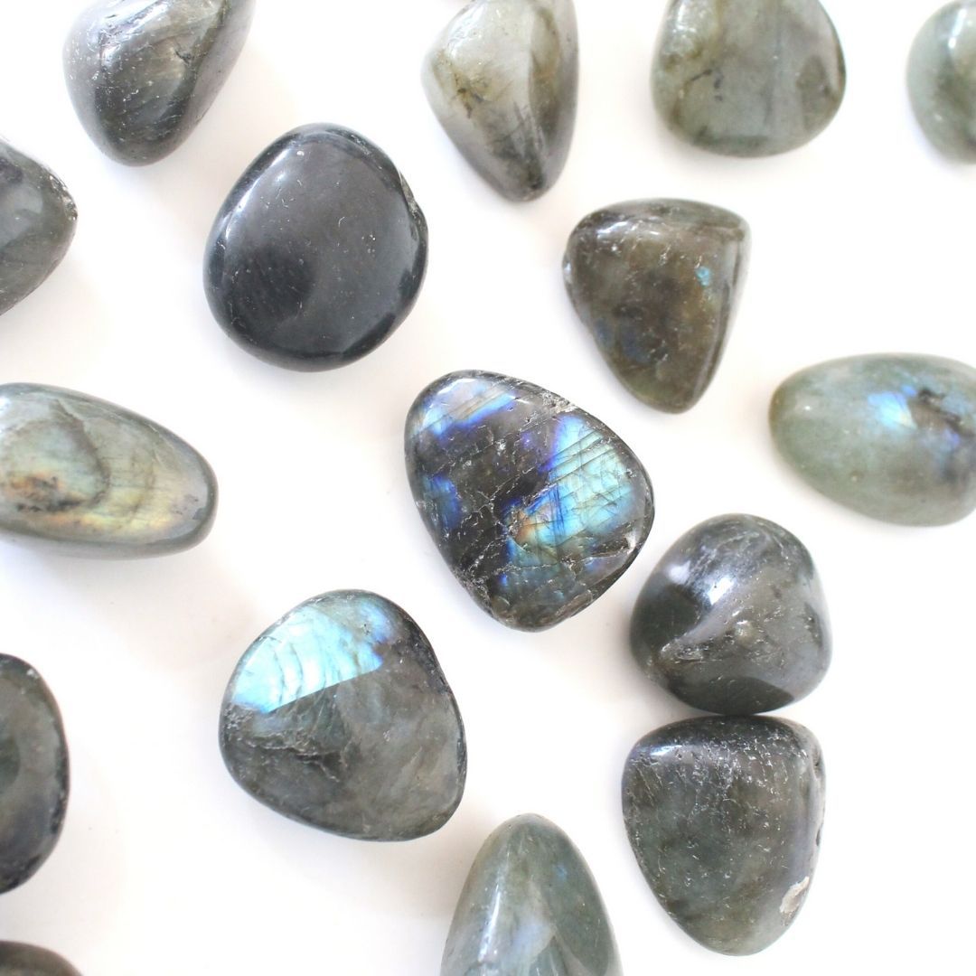 Labradorite Tumbles - Celestial Stones